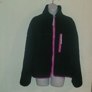 GAP Black Jacket with Pink Highlights